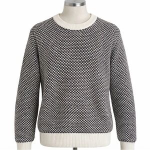 Lee Cooper Crewneck Knit Sweater Men’s Textured Grandpacore Cabincore Pullover